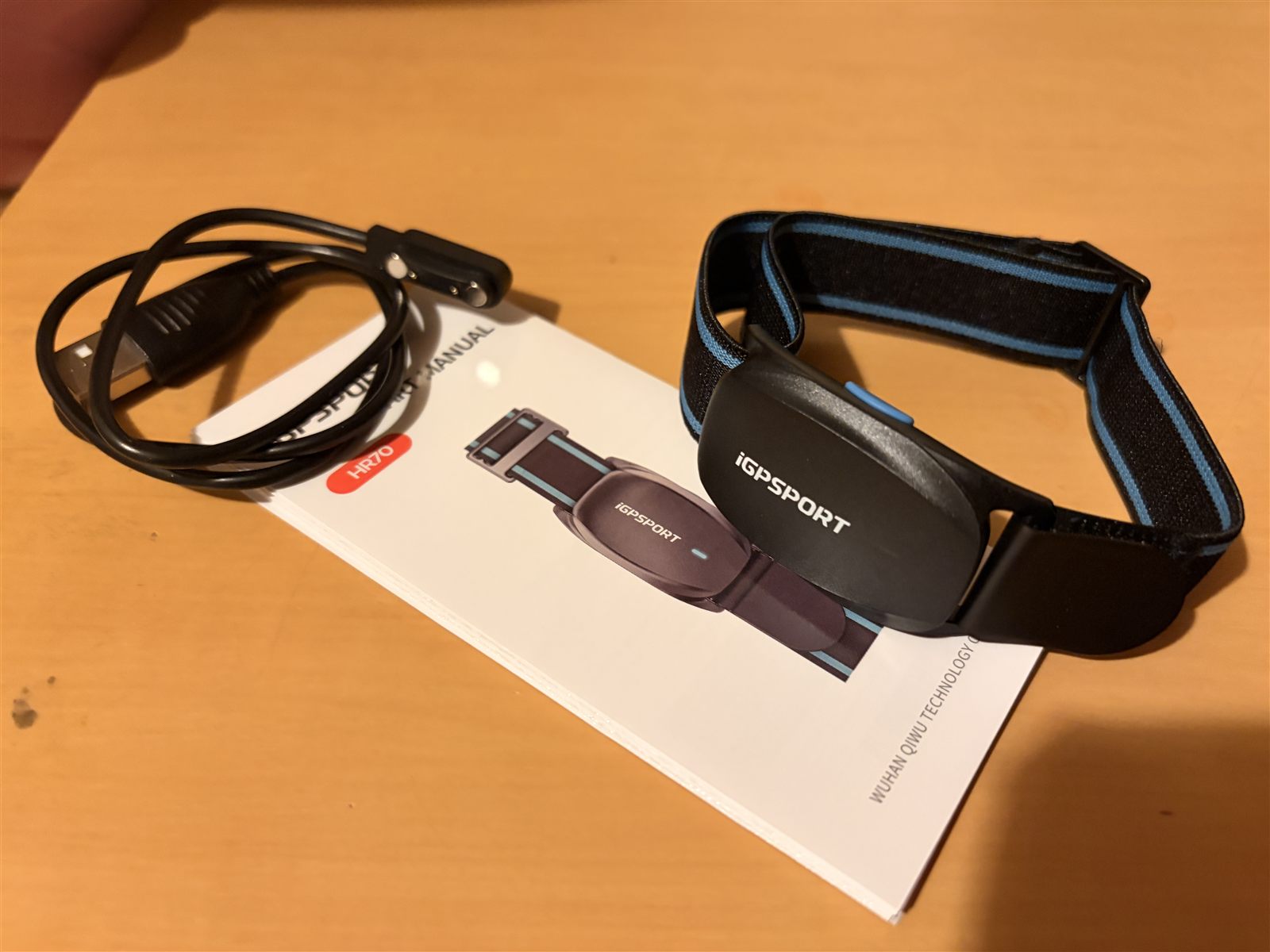 iGPSPORT HR70本体・説明書・充電ケーブル一式