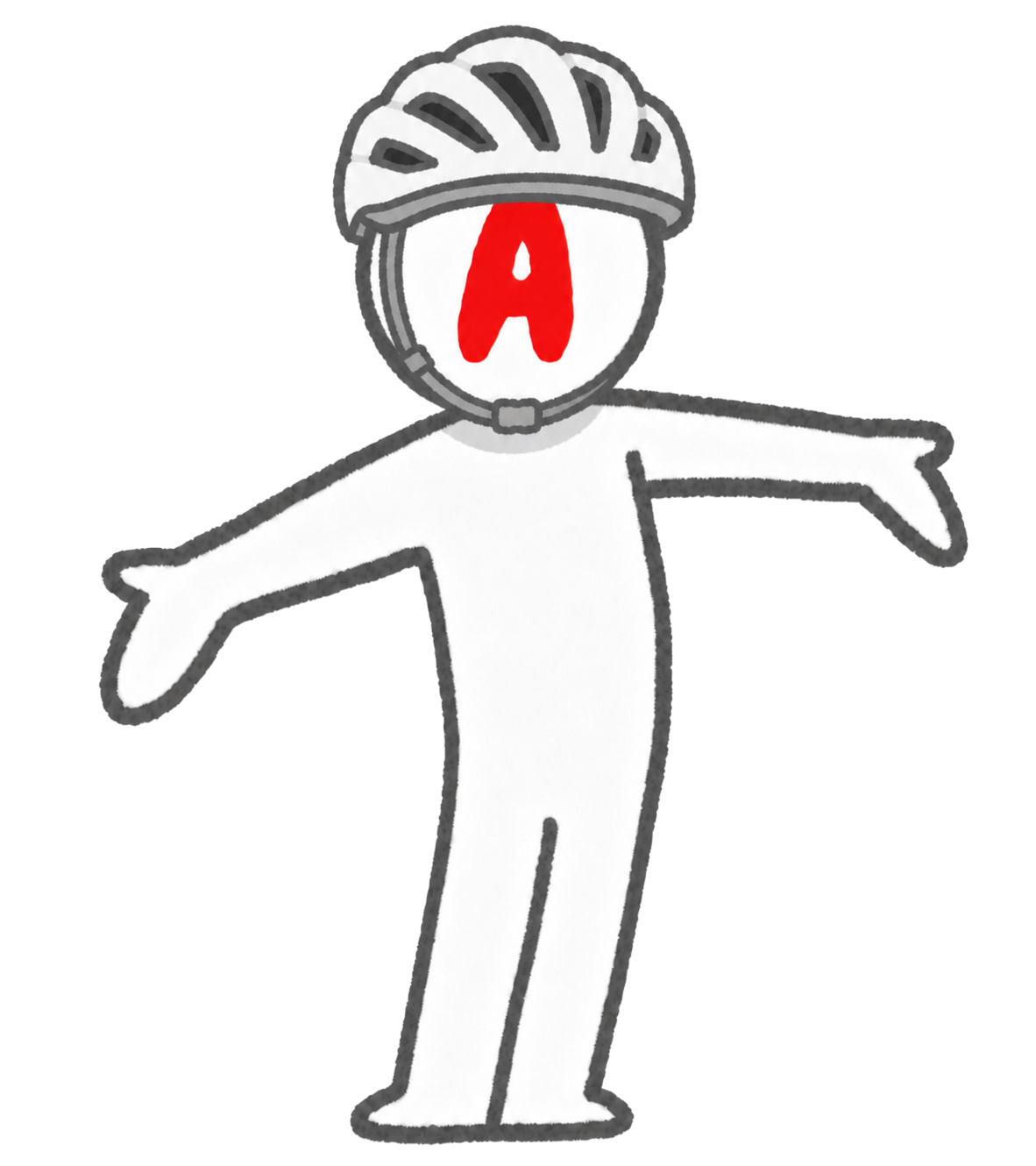 実験体Aの全身イラスト